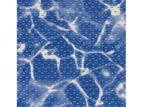 Пленка ПВХ (лайнер) (рулон 1,65*25 м.) HAOGENPLAST PRINT NEW GENERETION 1,5 мм. GALIT NG Antislip BLUE SPARKS (светлый мрамор) противоскользящая