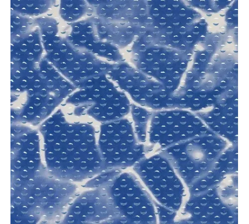 Пленка ПВХ (лайнер) (рулон 1,65*25 м.) HAOGENPLAST PRINT NEW GENERETION 1,5 мм. GALIT NG Antislip BLUE SPARKS (светлый мрамор) противоскользящая