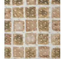 Пленка ПВХ (лайнер) (рулон 1,65*25 м.) HAOGENPLAST PRINT NEW GENERETION 1,5 мм. Antislip SNAPIR NG EARTH (земля, мозаика) противоскользящая