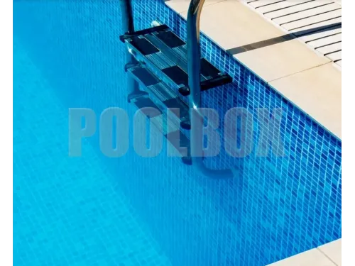 Пленка ПВХ (лайнер) (рулон 1,65*25 м.) HAOGENPLAST PRINT NEW GENERETION 1,5 мм. PACIFIC (размытая мозаика)