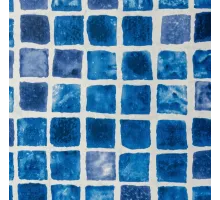Пленка ПВХ (лайнер) (рулон 1,65*25 м.) HAOGENPLAST PRINT NEW GENERETION 1,5 мм. SNAPIR NG BLUE (темно-синяя мозаика)
