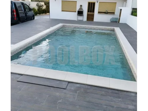 Пленка ПВХ (лайнер) (рулон 1,65*25 м.) HAOGENPLAST PRINT NEW GENERETION 1,5 мм. SNAPIR NG EARTH (земля, мозаика)