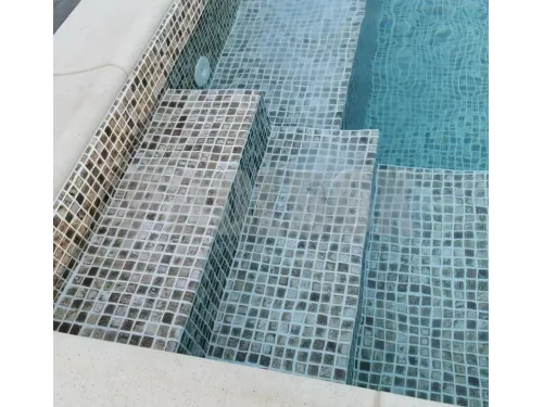 Пленка ПВХ (лайнер) (рулон 1,65*25 м.) HAOGENPLAST PRINT NEW GENERETION 1,5 мм. SNAPIR NG EARTH (земля, мозаика)