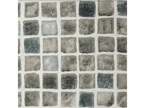 Пленка ПВХ (лайнер) (рулон 1,65*25 м.) HAOGENPLAST PRINT NEW GENERETION 1,5 мм. SNAPIR NG GREY/PLATINUM (серая мозаика)