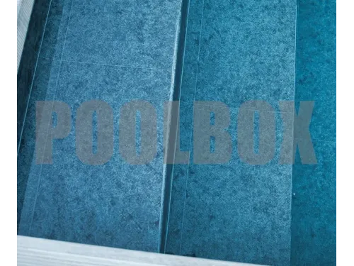 Пленка ПВХ (лайнер) (рулон 1,65*25 м.) HAOGENPLAST 3D TILE FLEX 1,8 мм. SLATE (сланец черный, антрацит)
