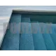 Пленка ПВХ (лайнер) (рулон 1,65*25 м.) HAOGENPLAST 3D TILE FLEX 1,8 мм. SLATE (сланец черный, антрацит)