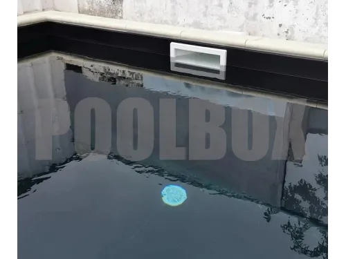 Пленка ПВХ (лайнер) (рулон 2,05*25 м.) HAOGENPLAST UNICOLORS STANDART 1,5 мм. Dark 9902 (черная)