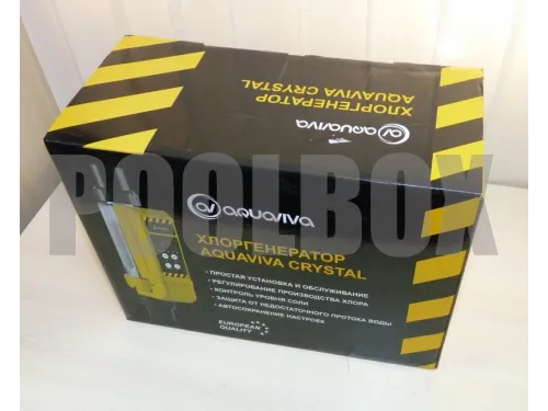Хлоргенератор Aquaviva Crystal (от 8 гр/час до 20 гр/час) до 85 м.куб.