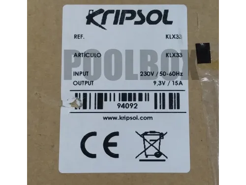 Хлоринатор (электролизер) соленой воды Kripsol KLX 22