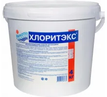 ХЛОРИТЭКС (таблетки 20 гр.) (ведро 4 кг.) обеззараживание на основе хлора
