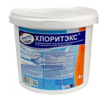 ХЛОРИТЭКС (гранулы, ударный) (ведро 4 кг.) обеззараживание на основе хлора