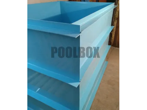 Полипропиленовая купель 1,5 х 1,5 х 1,8 м.