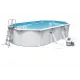 Каркасный бассейн Акватюнинг Премиум 6,1*3,6*1,3 м. (овал) (каркас/пленка/скиммер/форсунка/подстилка/тент/лестница/фильтр)