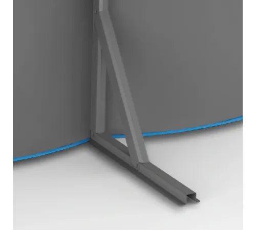 Каркасный бассейн Акватюнинг Премиум 6,1*3,6*1,3 м. (овал) (каркас/пленка/скиммер/форсунка/подстилка/тент/лестница/фильтр)