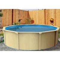 Каркасный бассейн Акватюнинг Премиум д.3,6*1,3 м. (круг) (каркас/пленка/скиммер/форсунка/подстилка/тент/лестница/фильтр)