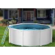 Каркасный бассейн Акватюнинг Премиум д.3,6*1,3 м. (круг) (каркас/пленка/скиммер/форсунка/подстилка/тент/лестница/фильтр)