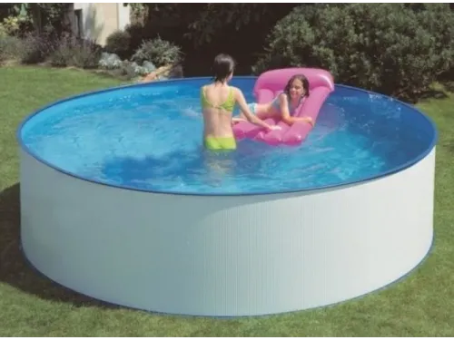 Каркасный бассейн Акватюнинг Стандарт д.3,6*1,2 м. (круг) (каркас/пленка/скиммер/форсунка/тент/лестница/фильтр)