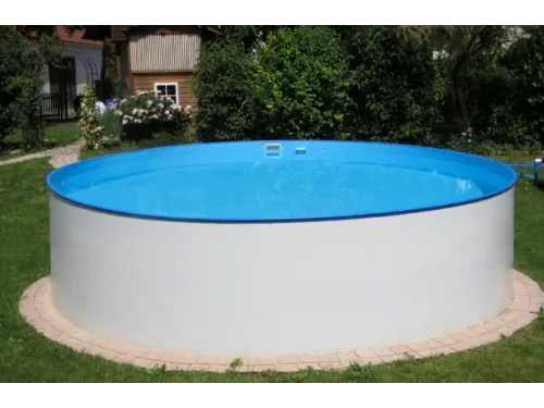 Каркасный бассейн Акватюнинг Стандарт д.3,6*1,2 м. (круг) (каркас/пленка/скиммер/форсунка/тент/лестница/фильтр)