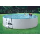 Каркасный бассейн Акватюнинг Стандарт д.3,6*1,2 м. (круг) (каркас/пленка/скиммер/форсунка/тент/лестница/фильтр)