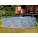 Каркасный бассейн AZURO Stone д. 4,0х1.2 м. (круг), Mountfield (каркас/пленка)