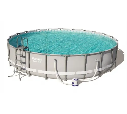 Каркасный бассейн Bestway 56675 (610х122) с картриджным фильтром, лестницей и тентом