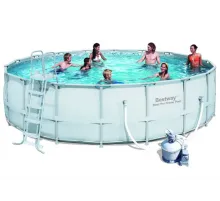 Каркасный бассейн Bestway (д.5,49x1,32 м.) 56464/56280 с песочным фильтром