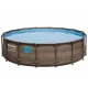 Каркасный бассейн Bestway Loft 56966 (488х122 см) с картриджным фильтром, лестницей и защитным тентом