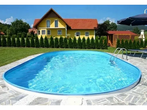 Каркасный бассейн Exklusiv Ovalform 11,0х5,5х1,5 м. (овал) Summer Fun (каркас/пленка)