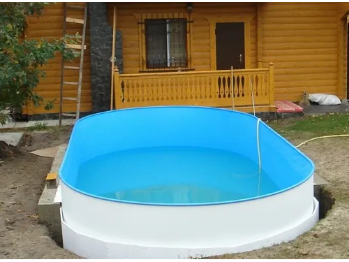 Каркасный бассейн Exklusiv Ovalform 11,0х5,5х1,5 м. (овал) Summer Fun (каркас/пленка)