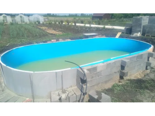 Каркасный бассейн Exklusiv Ovalform 11,0х5,5х1,5 м. (овал) Summer Fun (каркас/пленка)