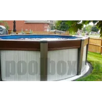 Каркасный бассейн Контемпра д. 4,60 х 1,35 м., Atlantic Pool (каркас/пленка/фильтр с насосом/скиммер/форсунка/лестница/шланги)