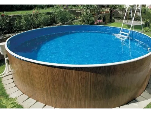 Каркасный бассейн AZURO 406 DL д. 6.4х1.2 м. (круг), Mountfield (каркас/пленка)