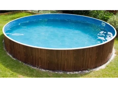 Каркасный бассейн AZURO 406 DL д. 6.4х1.2 м. (круг), Mountfield (каркас/пленка)