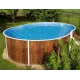 Каркасный бассейн AZURO 404 DL д. 5.5x3.7х1.2 м. (овал), Mountfield (каркас/пленка)
