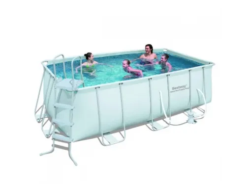 Каркасный бассейн Bestway (4.12х2.01х1.22 м.) 56456/56241 с картриджным фильтром