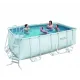 Каркасный бассейн Bestway (4.12х2.01х1.22 м.) 56456/56241 с картриджным фильтром