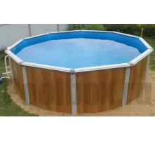 Каркасный бассейн Эсприт - Биг д. 4.60 х 1,35 м., Atlantic Pool (каркас/пленка/скиммер-пакет/фильтр/лестница)