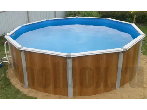 Каркасный бассейн Эсприт - Биг д. 3,60 х 1,35 м., Atlantic Pool (каркас/пленка/скиммер-пакет/фильтр/лестница)