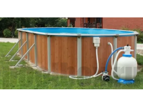 Каркасный бассейн Эсприт - Биг 10 х 5.5 х 1,35 м., Atlantic Pool (каркас/пленка/скиммер-пакет/фильтр/лестница)