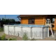 Каркасный бассейн Гибралтар 10,0 х 5,5 х 1,35 м., Atlantic Pool (каркас/пленка/скиммер-пакет/фильтр/лестница)