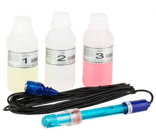 Зонд РН и тарирующие жидкости для дозирующего насоса AquaViva