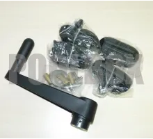 Комплект (ремни, ручка, винты, фиксаторы, шайбы) штанги д/ролика из нерж.ст.2,5-4,5м Flexinox (77157011)