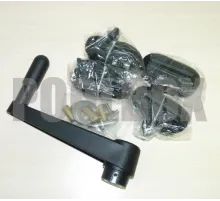 Комплект (ремни, ручка, винты, фиксаторы, шайбы) штанги д/ролика из нерж.ст.4,3-5,7м Flexinox (77157011)