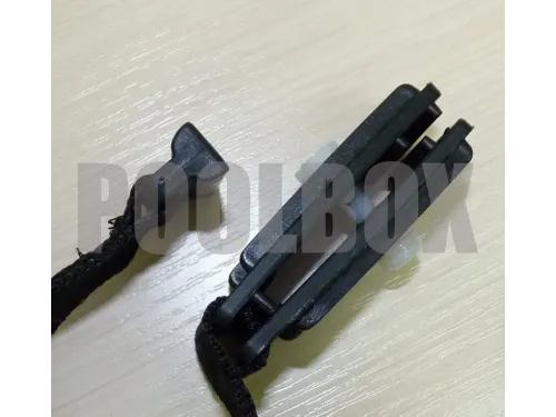 Комплект (ремни, ручка, винты, фиксаторы, шайбы) штанги д/ролика из нерж.ст.2,5-4,5м Flexinox (77157011)