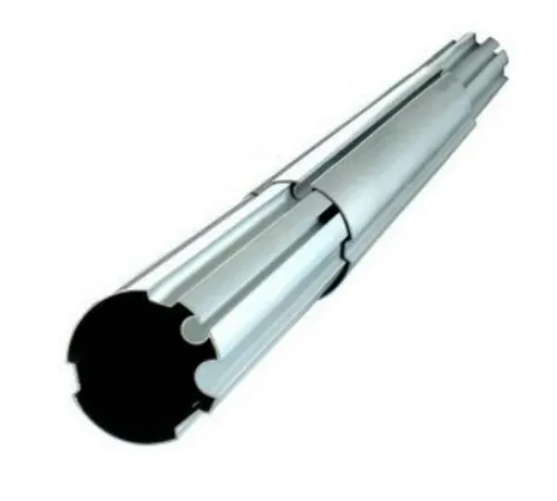 Штанга телескопическая (комплект трехсекционных трубок) Kokido K465BX 80 мм (450-555 см) (без опор)