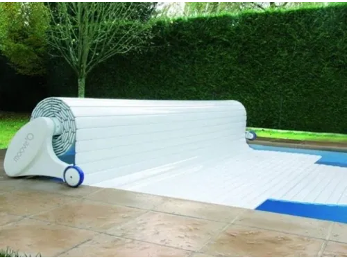 Комплект жалюзи и автоматическое сматывающее устройство Del Moove'O (на солнечных батареях)