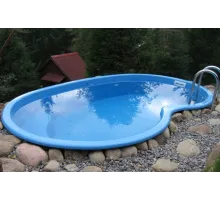 Композитный бассейн Гарда 4,0*2,5*1,5 м. FIBERPOOLS