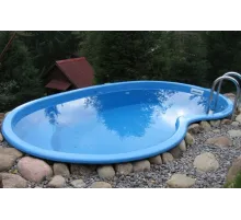 Композитный бассейн Гарда 4,0*2,5*1,5 м. FIBERPOOLS