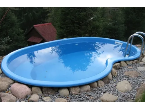 Композитный бассейн Гарда 4,0*2,5*1,5 м. FIBERPOOLS