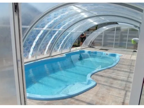 Композитный бассейн Севилья 6,20*3,35*1,20-1,60 м., Голубая Лагуна